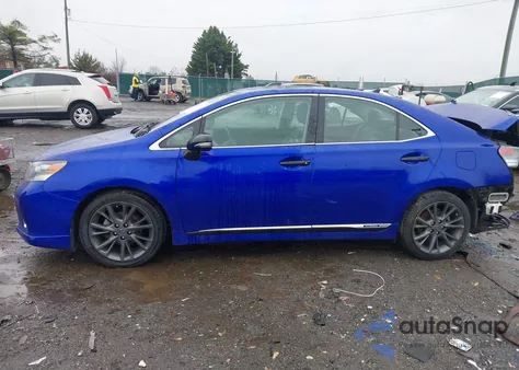 2010 Lexus Hs 250H Premium z USA, uszkodzony, nr VIN JTHBB1BA3A2014672